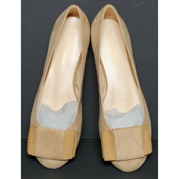 PRIMADONNA COLLECTION WOMEN'S EURO 36 BOW ON TOE CAMEL NEW /BOX 08061 - Picture 4 of 12